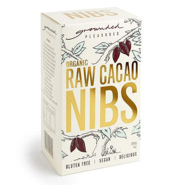 Grounded Pleasures Raw Organic Cacao Nibs 200g